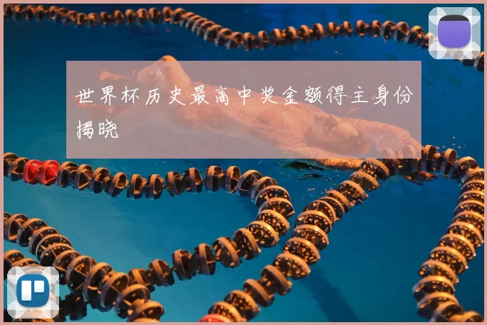 世界杯历史最高中奖金额得主身份揭晓